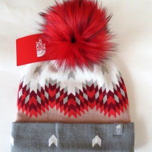 The North Face Beanie Handmade in USA Pom